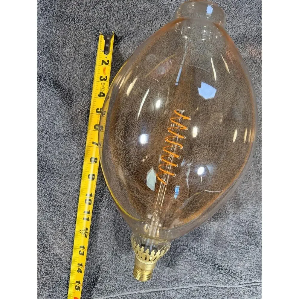 💡 IKEA Oversized MOLNART Decorative LED Edison Bulb – Giant Clear Glass – E26